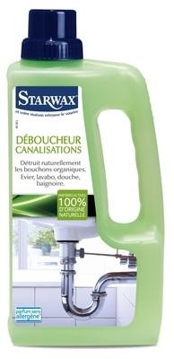 Déboucheur canalisations avec matières actives 100