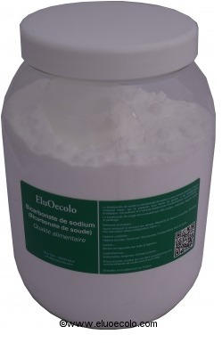 Bicarbonate de Soude 3kg (Qualité alimentaire) ave