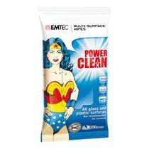 Lingettes Emtec Power Clean Wonderwoman