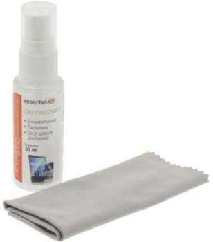 Kit de nettoyage Essentielb Spray gel 30ml chamoisine Kit de nettoyage Essentielb