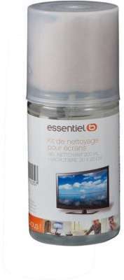 Kit de nettoyage Essentielb gel 200ml micro fibre 25x25cm Kit de nettoyage Essentielb