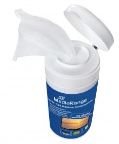 MediaRange distributeur 100 lingettes nettoyantes