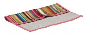 Chiffon de nettoyage en microfibre à rayures