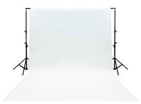 Toile de fond blanche 3x2 m