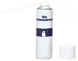 Aérosol de gaz dépoussiérant inflammable