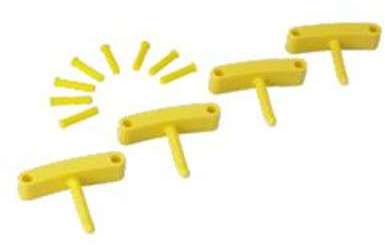1016 - Crochets (par 4) pour supports 1017 et 1018 1016 - Crochets (par 4) pour