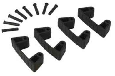1019 - Clips caoutchouc (par 4) pour supports 1017 1019 - Clips caoutchouc (par