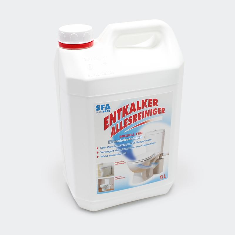 Pièce détachée: Dètartrant SFA Sanibroy 5l Station