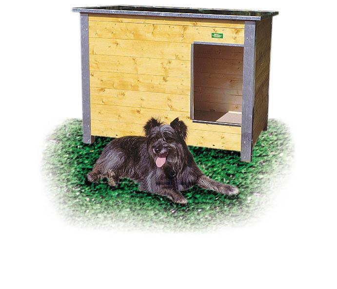 Niche Confort bois isolée, toit incliné mini