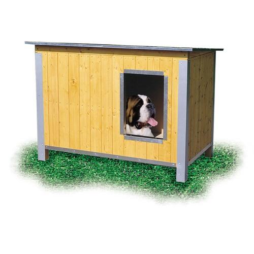 Niche Confort bois isolée, toit incliné maxi