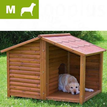Niche Trixie Natura Lodge avec terrasse S - taille