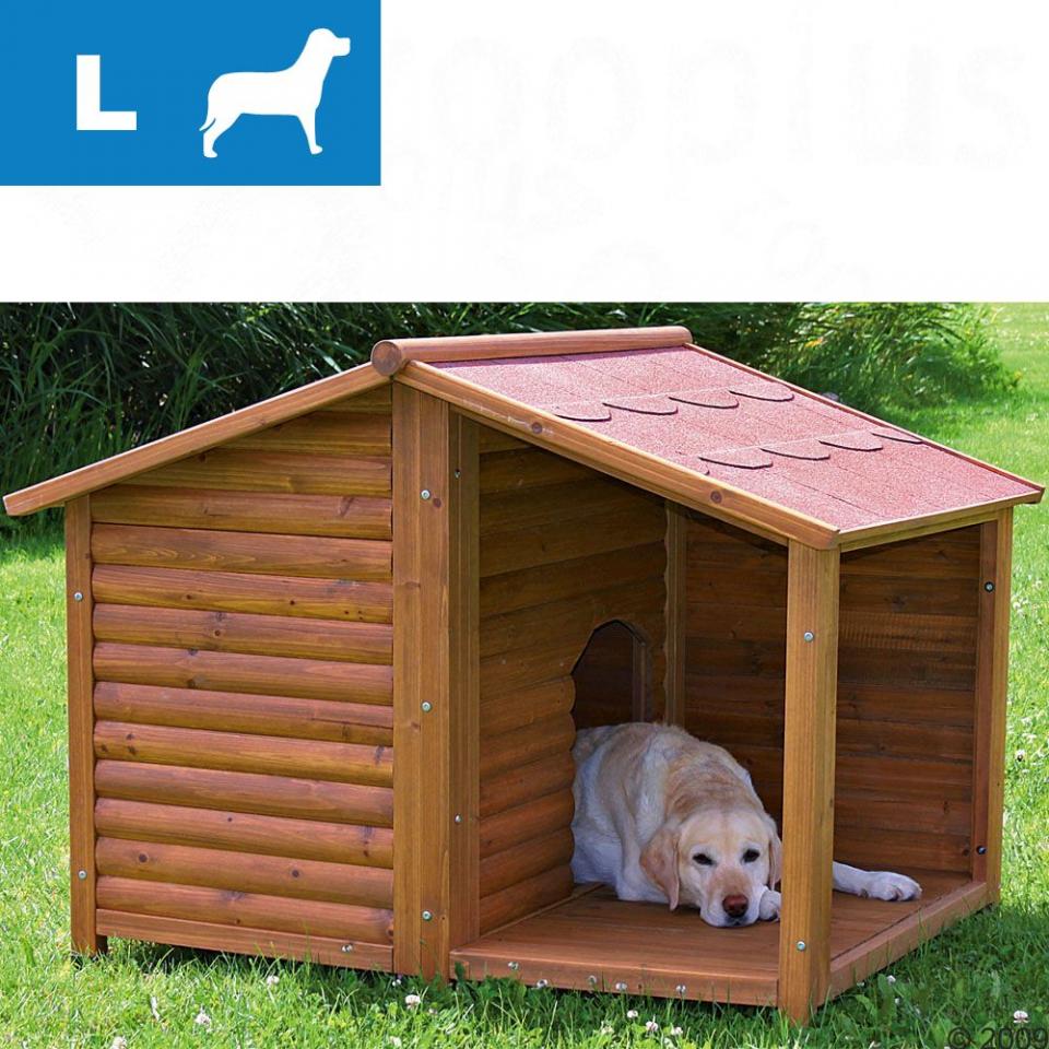 Niche Trixie Natura Lodge avec terrasse M / L - ta
