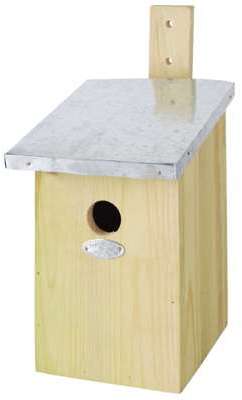 Nichoir mésange bois et zinc