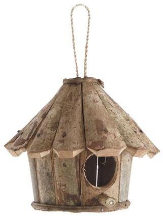 Nichoir à oiseau en bois 17 cm Nichoir à oiseau en bois 17