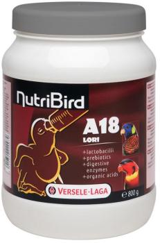 Pâtée Versele Laga Nutribird A18 pour loris
