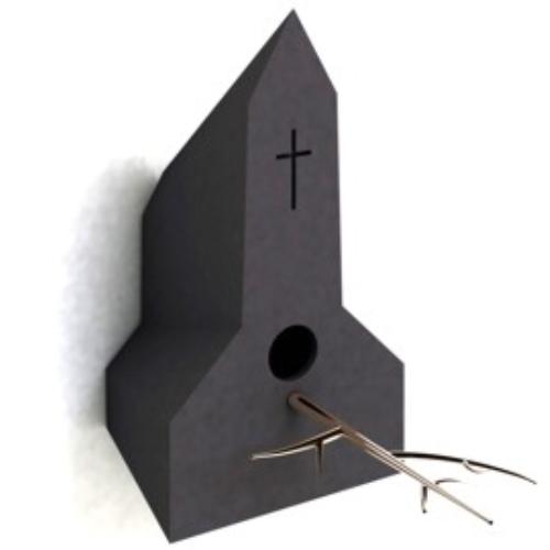 Nichoir église Studio Frederik Roije Holy Homes
