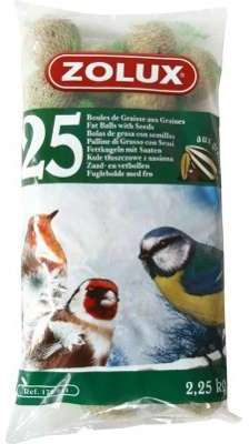 Boules de graisse 25 x 90g Zolux nourriture oiseau