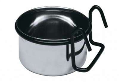 Mangeoire en acier inox Sirio Ferplast pour perroq