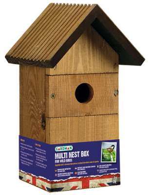 Nichoir à oiseaux multi places