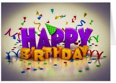 Joyeux anniversaire Carte De V?ux