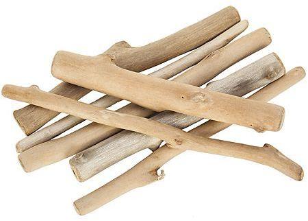 Bâtons de bois flotté nature env 11 - 12 cm 100 g Bâtons de bois flotté nature