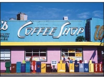 Coffee shop, Floride, Etats-Unis , Sylvain GRANDAD