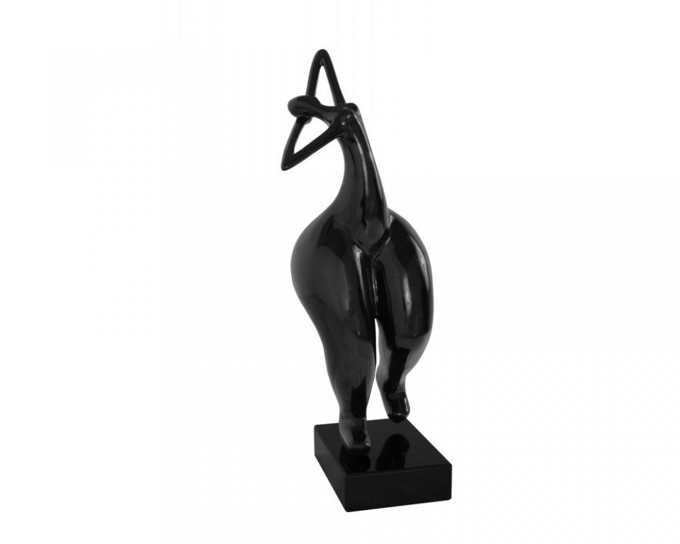 Statuette design Femme Carla noire 2