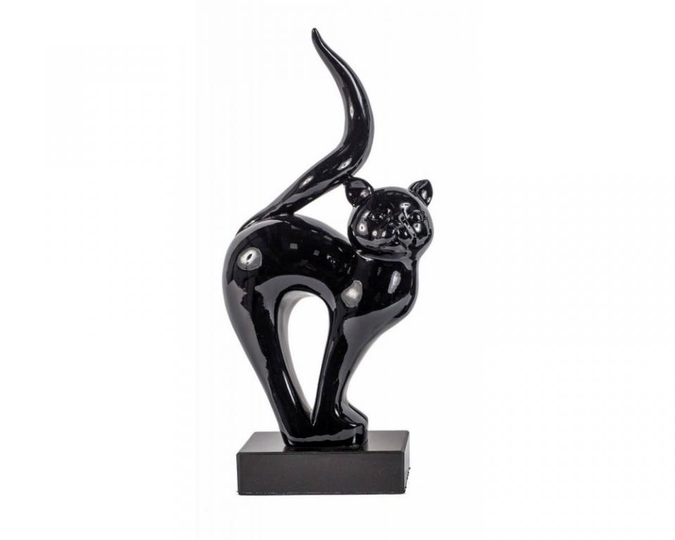 Sculpture chat noir 1