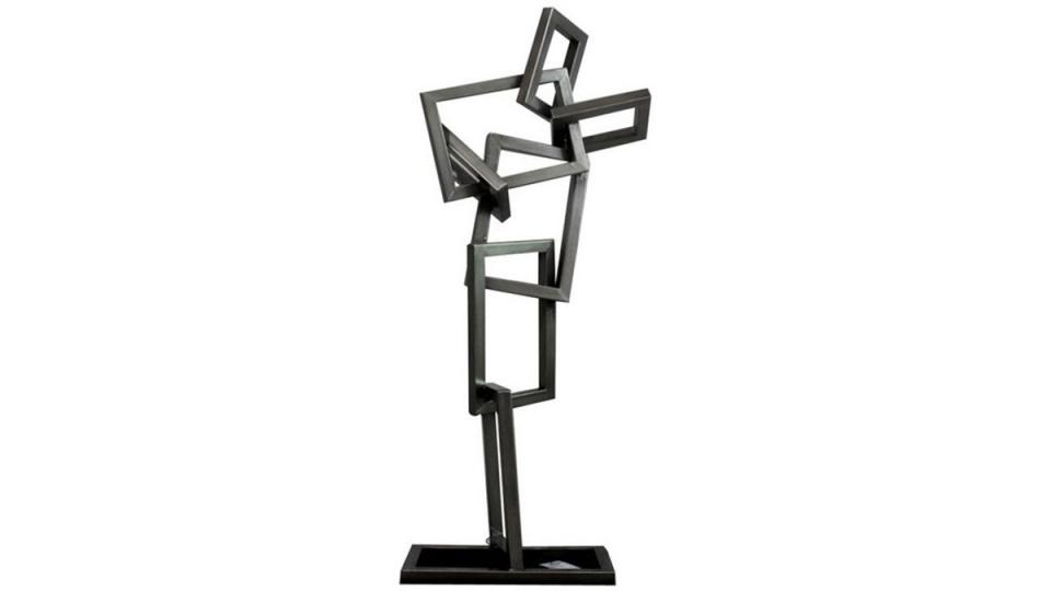 Statue design grise industrielle - Iron