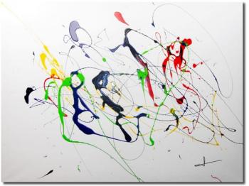 Tableau peinture design - Horacio Tableau peinture design -
