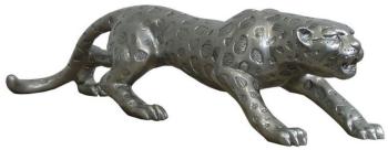 Statue design grise animal guépard - Guepard