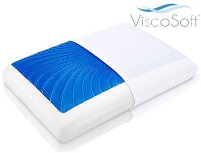 Oreiller viscosoft artic gel mémoire de forme 60x4