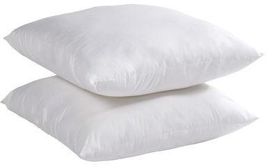Lot 2 oreillers anti-acariens 60x60cm soutien moel