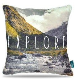 Coussin explore moderne multicouleur