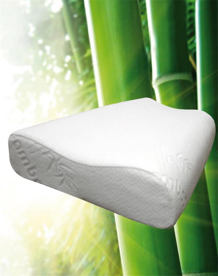 Oreiller de Charbon Actif de Bambou Cervical 47x30