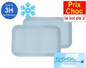 Lot promo de 2 sur-oreillers rafraîchissants CoolM