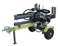 Fendeur de bûches thermique sur remorque 6,5CV 20T