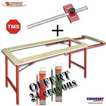 Table de plaquiste + trusquin 60 cm TALIAPLAST