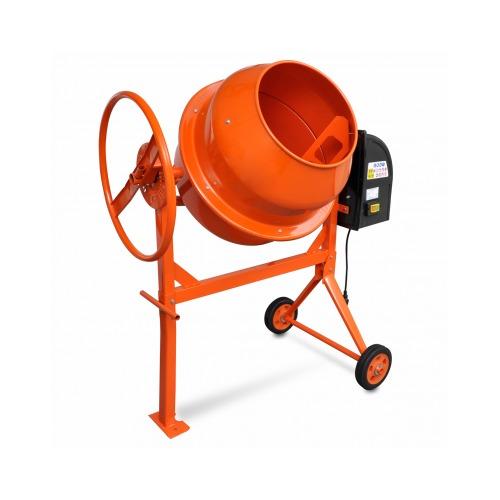 VidaXL Bétonnière électrique en acier 140 L 650 W
