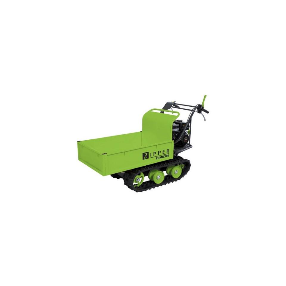 Mini dumper à chenilles thermique 196 cm3 avec ben