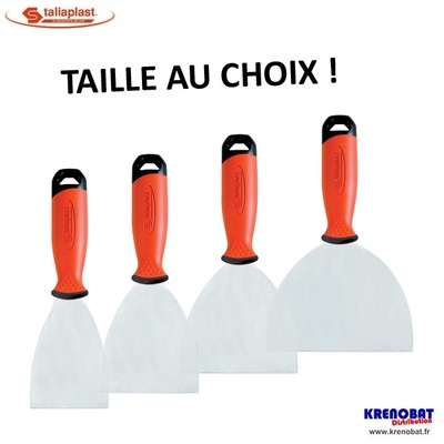 Couteau à enduire type américain INOX 8 à 15 cm PR