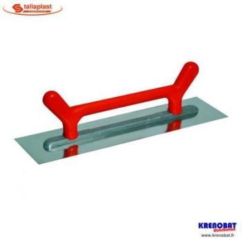 Platoir suisse inox lame biseautée 50 x 14 cm TALIAPLAST Platoir suisse inox lame biseautée