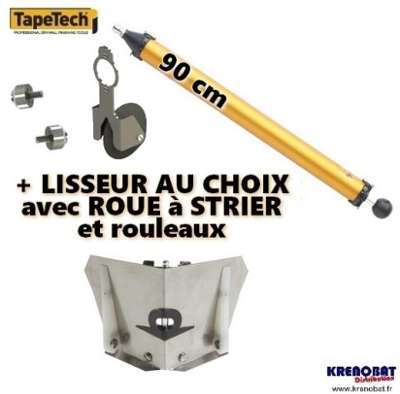 Tube denduit 90 cm + 1 lisseur au choix + Accesso