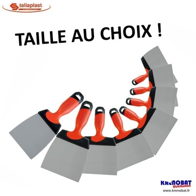 Couteau à enduire INOX 10 à 24 cm PRO TALIAPLAST