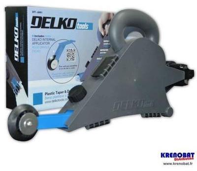 Banjo en plastique avec roulette d angle DELKO TOOLS Banjo en plastique avec roulette