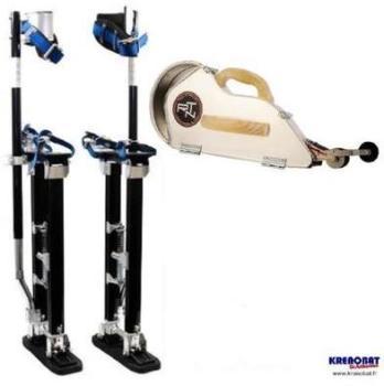Kit échasses 45 à 76 cm Magnésium + Banjo aluminiu