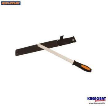 Couteau pour isolant laine de verre 300 mm EDMA Couteau pour isolant laine