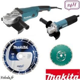 Meuleuse Disqueuse Makita 125 mm et 230 mm - LOT00