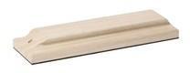 Batte de carreleur bois 400 x 120 mm avec semelle caoutchouc Batte de carreleur bois 400