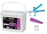 Kit pince + 100 cales + 100 croisillons 3 mm auto-